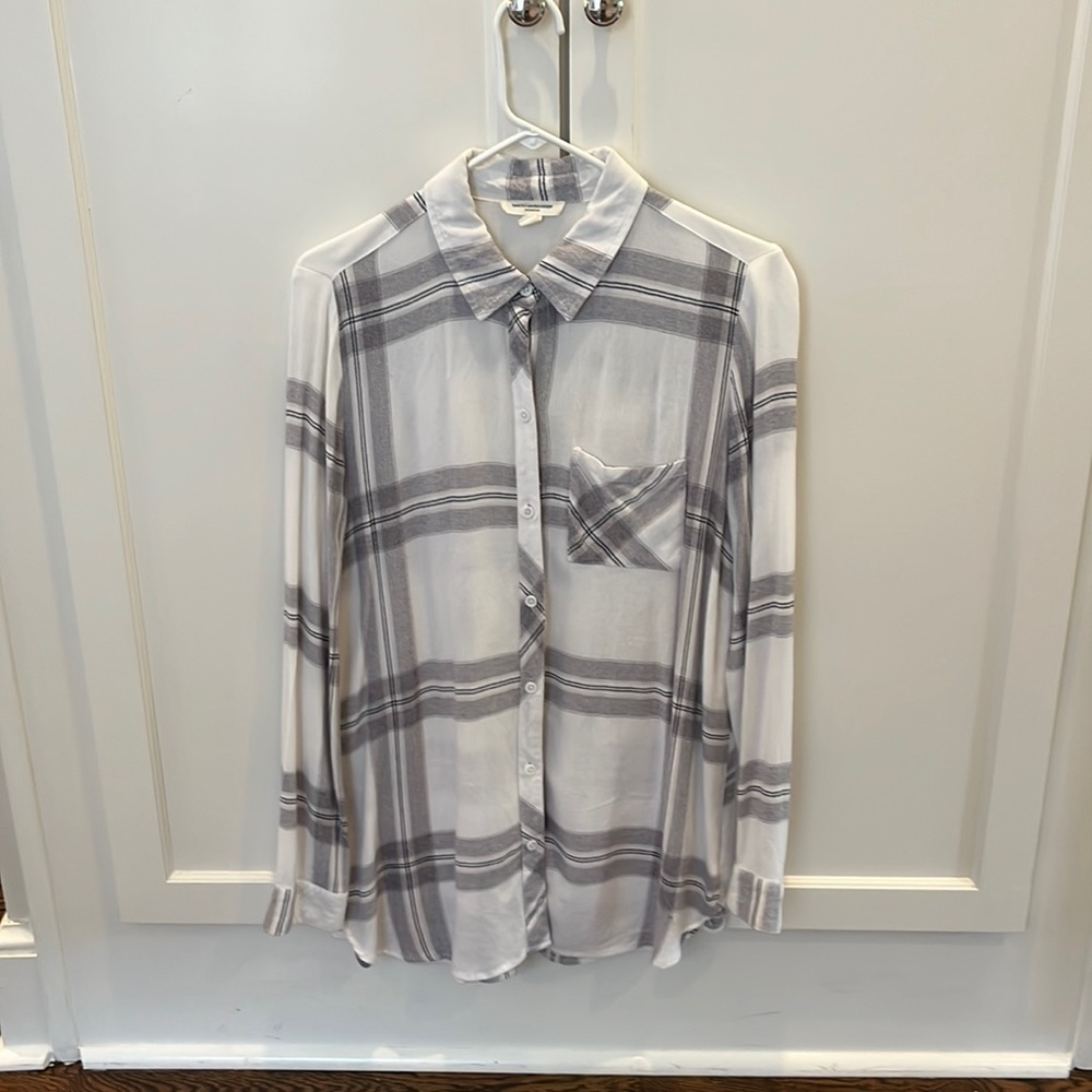beachlunchlounge M flannel button down